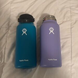 32oz Hydroflasks wide mouth 2 pack